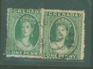 Grenada #3-3a Used