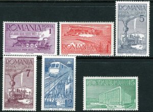 Romania (1939) #493-8 MH