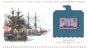 THE HISTORY OF THE U.S. IN MINT STAMPS THE SAVANNAH