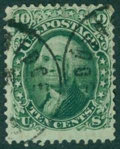 EDW1949SELL : USA 1861. Scott #68 Used. Nice cancels. Choice stamp. Catalog $60.