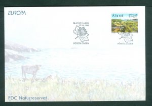 Aland. 1999 FDC. Europa. National park Reserve Kokar.  Sc.# 157