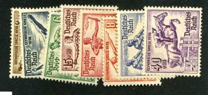  Germany  B82-9 Complete Set - Mint - Hinged - CV $17.35