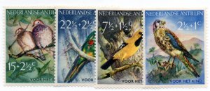 NETHERLANDS ANTILLES B35-8 MNH SCV $7.00 BIN $4.20 BIRDS