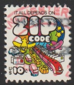 SC# 1511 - (10c) - Zip Code, used single