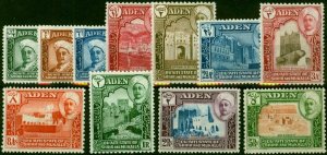 Aden Hadhramaut 1942 Set of 11 SG1-11 Fine & Fresh LMM