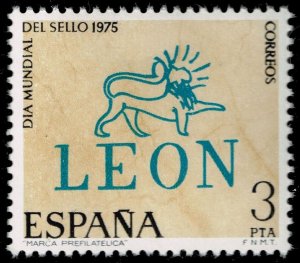 Spain #1886 World Stamp Day; MNH