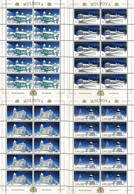 7858 MNH MOLDAVIA 2001 NAVIDAD