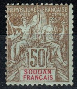 French Sudan #17 F-VF Unused CV $16.00 (X6859)