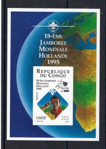 1996 Congo World Boy Scout Jamboree Holland SS Imperf