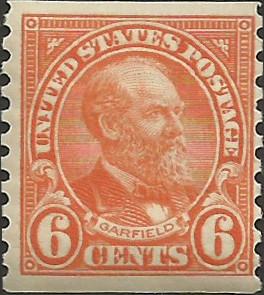 # 723 Mint Never Hinged Deep Orange Garfield