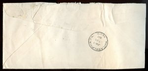 U.S. Scott 842 (6) Strips on 1947 Airmail Special Delivery Cover