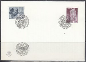 Sweden Scott 1119-20 FDC - 1975 Definitives