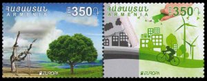 2016 Armenia 989-990Paar Europe CEPT