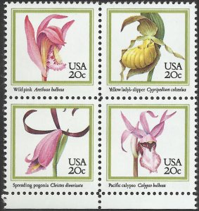 # 2076-2079 MINT NEVER HINGED ( MNH ) ORCHIDS