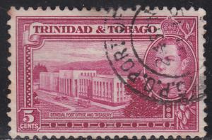 Trinidad & Tobago 54 General Post Office & Treasury 1941