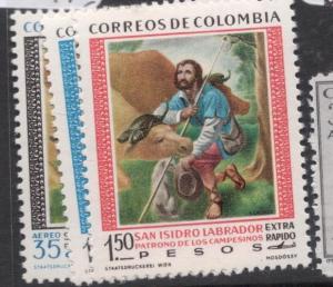 Colombia SC C387, C388a-b MNH (2dfs) 