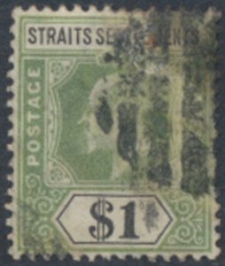 Straits Settlements    SC# 102 Used  see details & scans