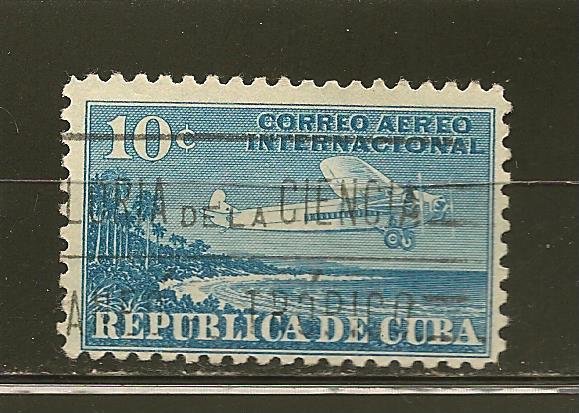 Cuba C5 Airmail Used