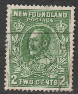 Canada Newfoundland Scott 186 - SG223, 1932 Pictorial 2c used