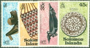 SOLOMON ISLANDS 385-8 MH BIN $1.20