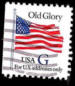 # 2884 USED G STAMP OLD GLORY