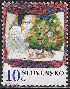 Slovakia 532 Used - ‭Christmas