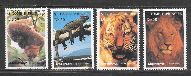 St. Thomas and Prince Islands #1237-40 MNH SET of 4 (my2)