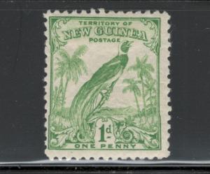 New Guinea 1932 Bird of Paradise 1p Scott # 31 MH