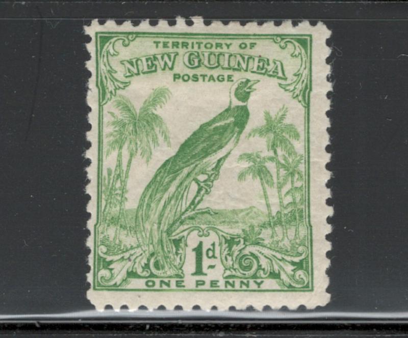 New Guinea 1932 Bird of Paradise 1p Scott # 31 MH