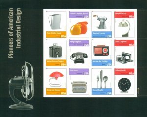 US: 2011 PIONEERS INDUSTRIAL DESIGN; Complete Sheet Sc 4546; Forever Values