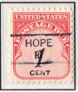 U.S. Precancel - Rhode Island, Hope