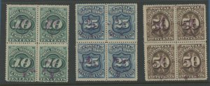 United States #15T1/15T3/15T4  Multiple