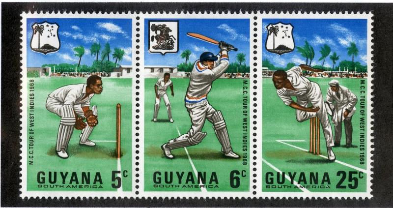 GUYANA 36-8 MNH SCV $1.00 BIN $.60