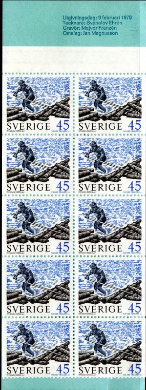 SWEDEN 760a COMP BKLT SCV $6.00 BIN $3.50