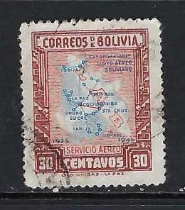 BOLIVIA C106 VFU MAP S277-6