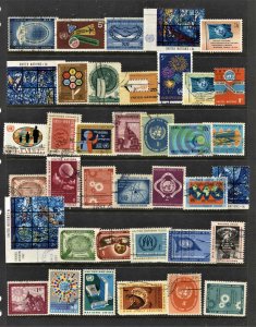 STAMP STATION PERTH United Nations #38 Used Selection - Unchecked