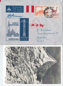 65570 - MOUNTAINEERING - Postal History : ITALIAN EXPEDITION to PERU 1965