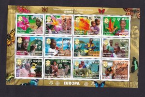 Guinea   MNH 2006 sheet 50th anniversary Europa stamps