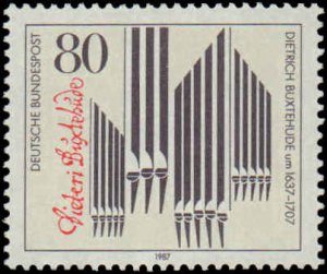 Germany #1507, Complete Set, 1987, Music, Never Hinged