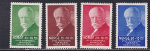 Norway # B5-8, Fridtjof Nansen, Hinged 1/2 of the hinged Catalogue value.