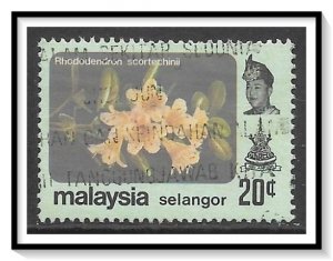 Selangor #140 Sultan & Flowers Used