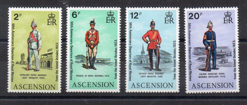 ASCENSION ISLAND - 50th ANNIVERSARY - ROYAL MARINES - 1973 -