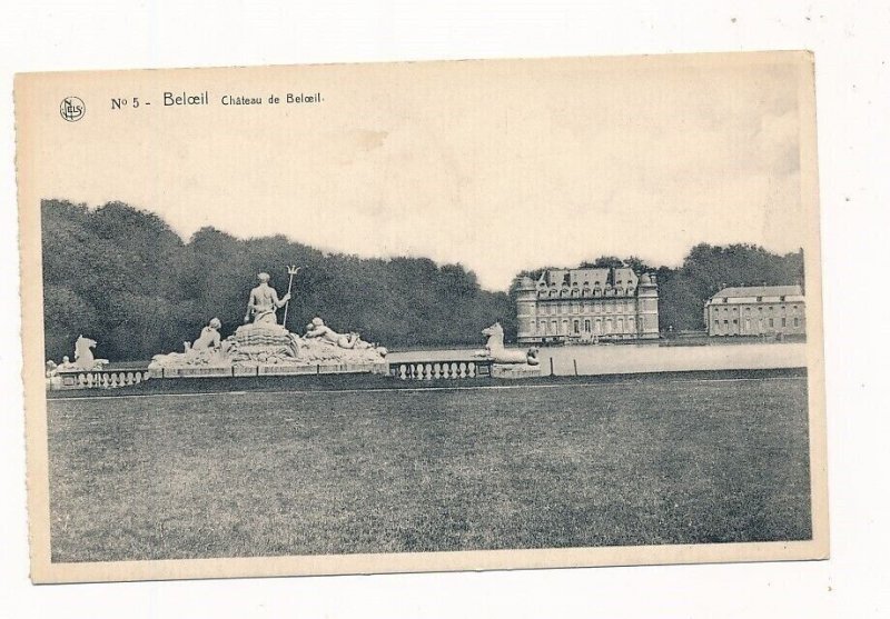 D319984 Belgium Postal Card Beloeil Lier Antwerpen Castle Château de Beloeil