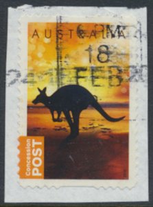 Australia Sc# 4069 Used Concession Kangaroo 2014  see details & scan