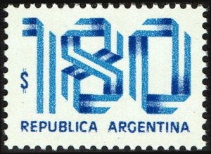 Argentina #1205  MNH - 180p Numeral (1978)