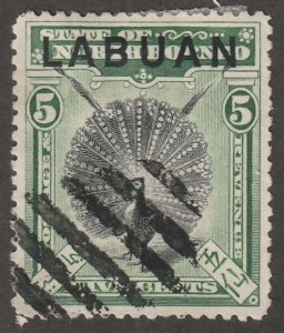 North Borneo, stamp, Scott#52,  used, hinged,  5c, #QN-52