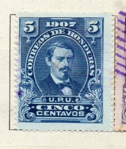 Honduras 1907 Early Issue Fine Used 5c. NW-173859