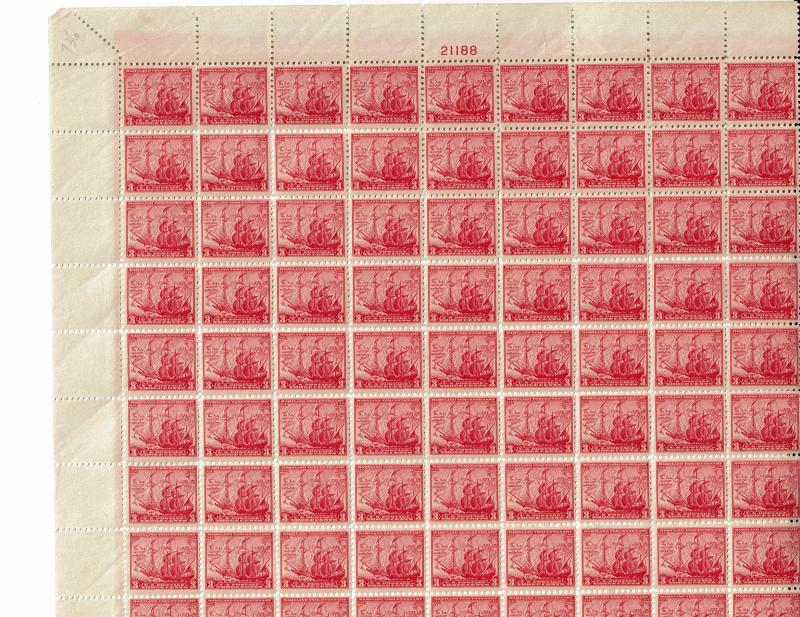Scott #736 variety F/VF-OG-NH SCV - $39.50