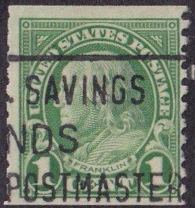 U.S. #597 Used