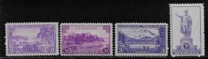 UNITED STATES SC# 799-802   FVF/MNH